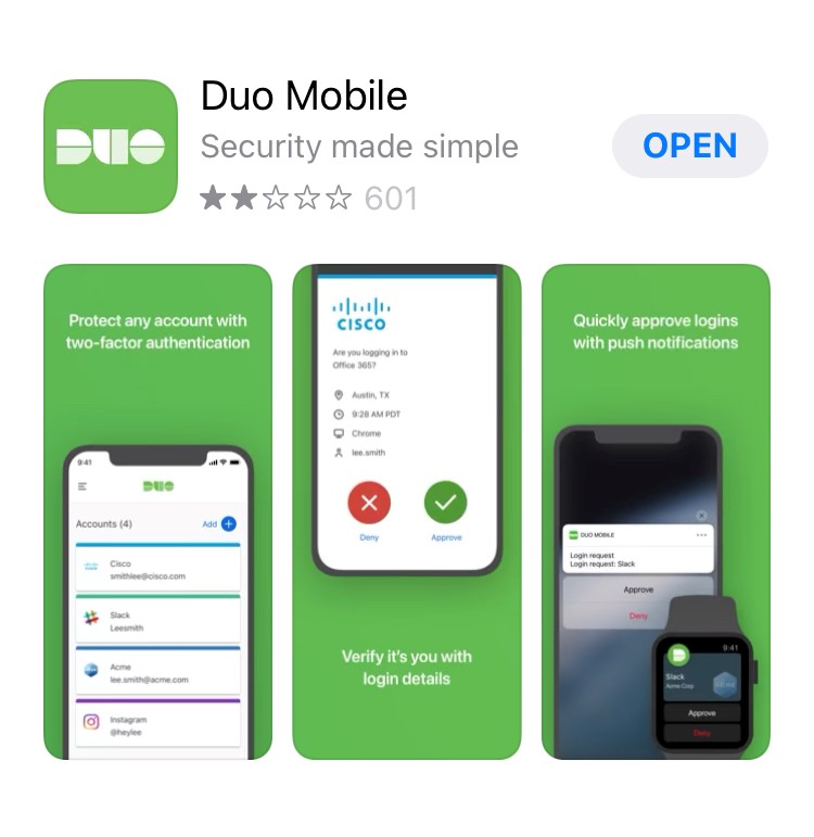 Setting up Duo Mobile on iOS devices Information Technology Services